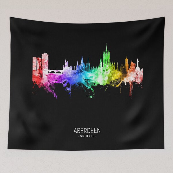 Artikelvorschau, Aberdeen Scotland Skyline entworfen und verkauft von ArtPrints.