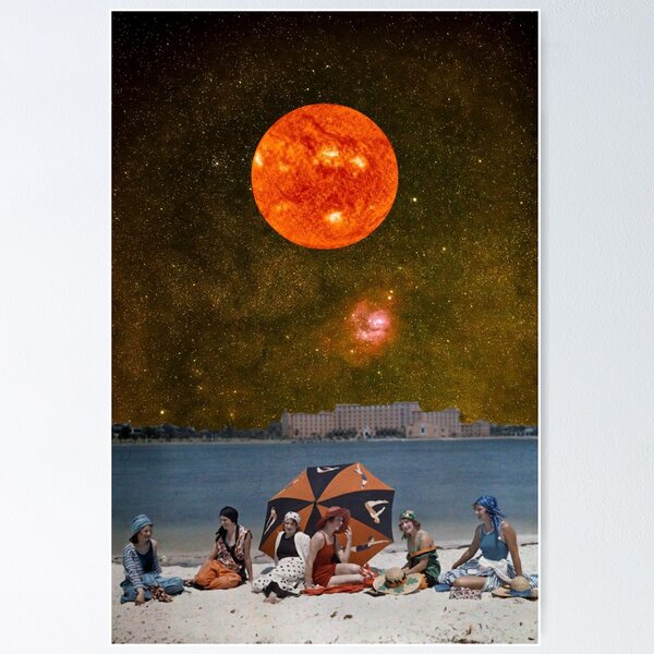 Item preview, On a faraway beach... designed and sold by montagealabira.