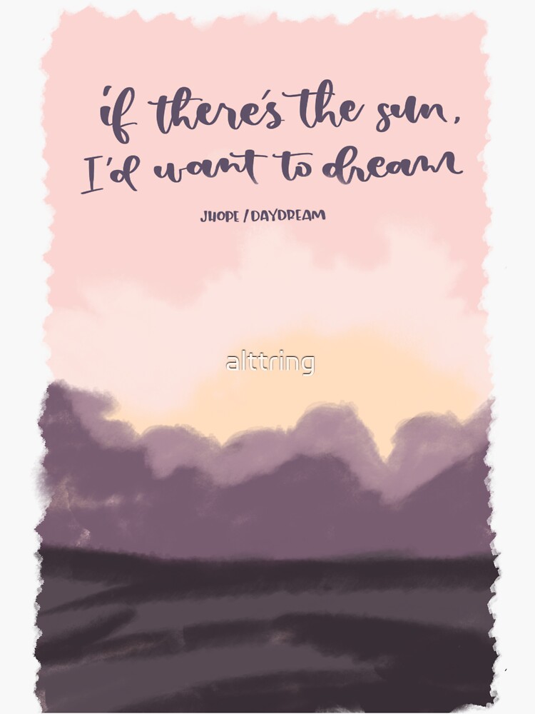 Thumbnail 3 of 3, Sticker, I Want to Dream designed and sold by alttring.