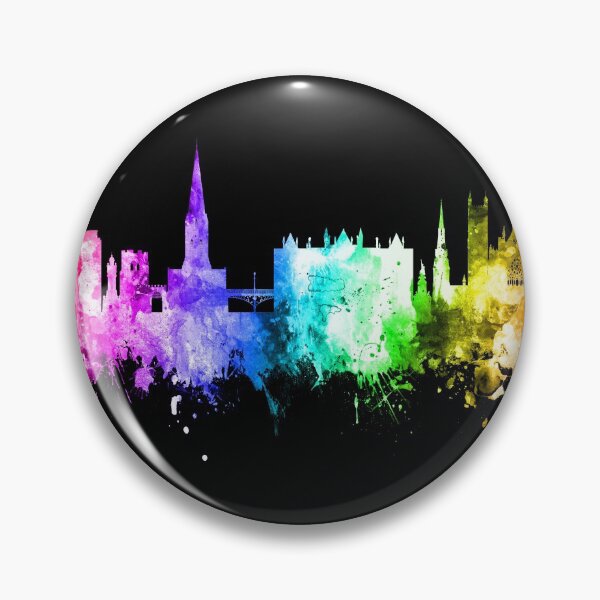 Item preview, Exeter England Skyline designed and sold by ArtPrints.