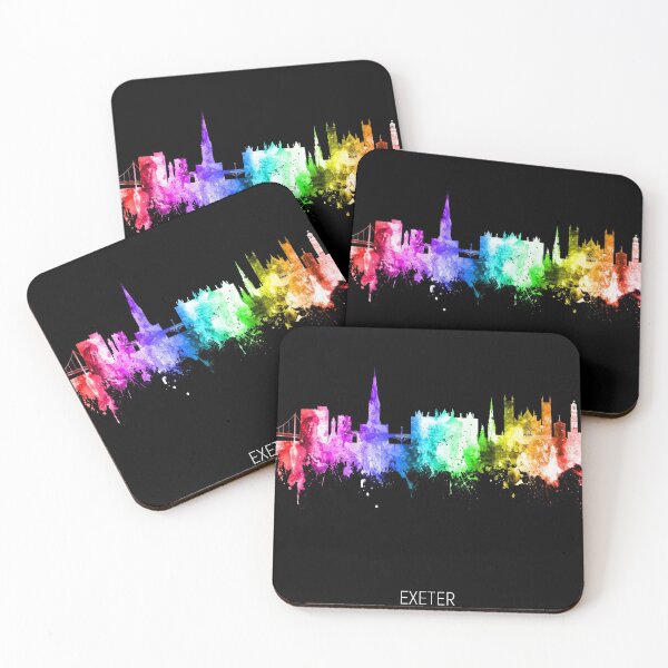 Item preview, Exeter England Skyline designed and sold by ArtPrints.
