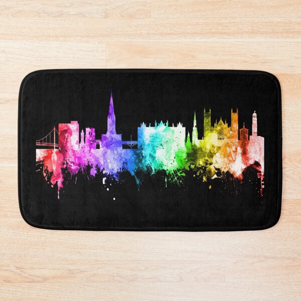 Item preview, Exeter England Skyline designed and sold by ArtPrints.
