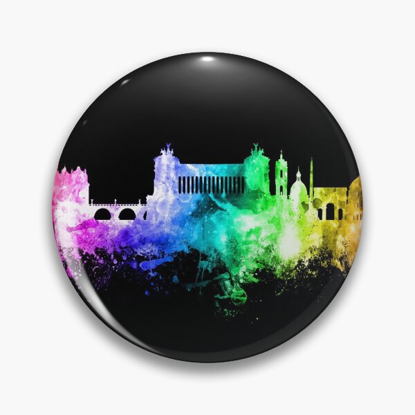 Artikelvorschau, Rome Italy Skyline entworfen und verkauft von ArtPrints.