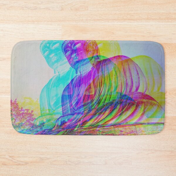 Item preview, Multicolored kamakura Buddha designed and sold by gbgvphotography.