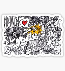 Percentum Mermaid Sticker