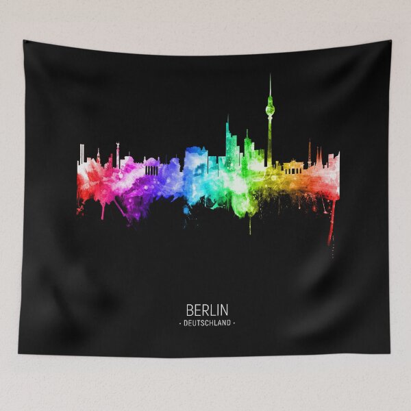 Item preview, Berlin Germany Skyline designed and sold by ArtPrints.