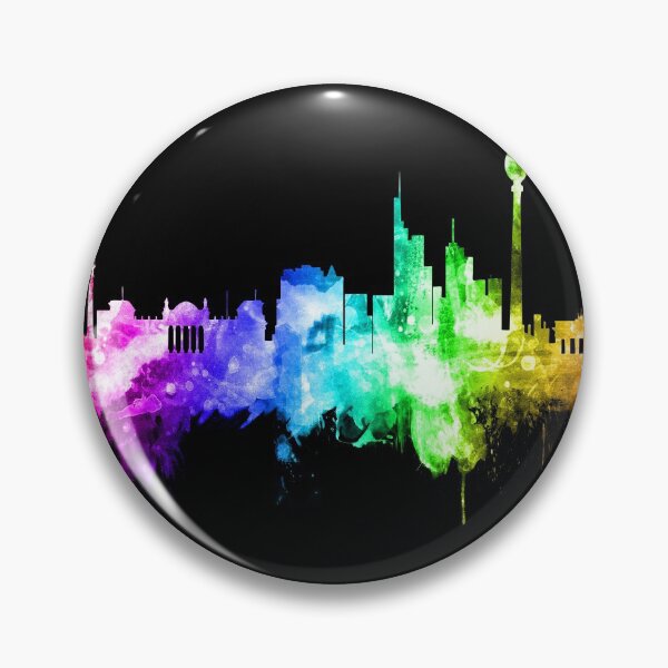 Item preview, Berlin Germany Skyline designed and sold by ArtPrints.