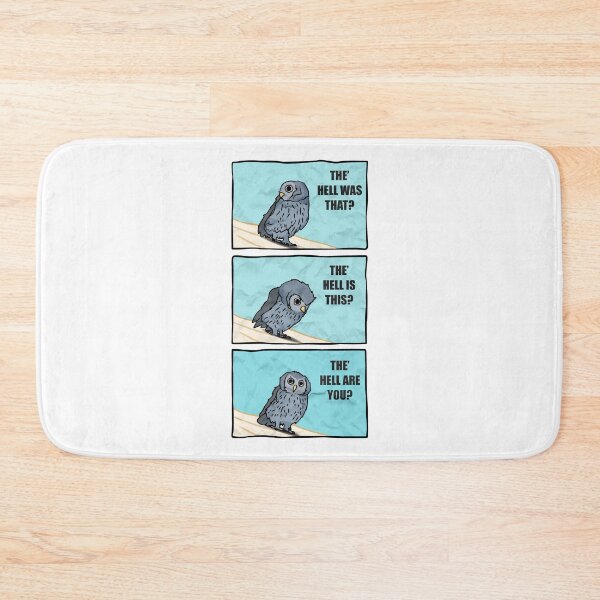 Item preview, Confused Baby Owl Comic Meme  designed and sold by therealsadpanda.