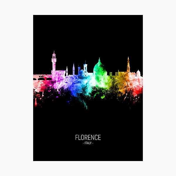 Item preview, Florence Italy Skyline designed and sold by MICHAEL TOMPSETT.