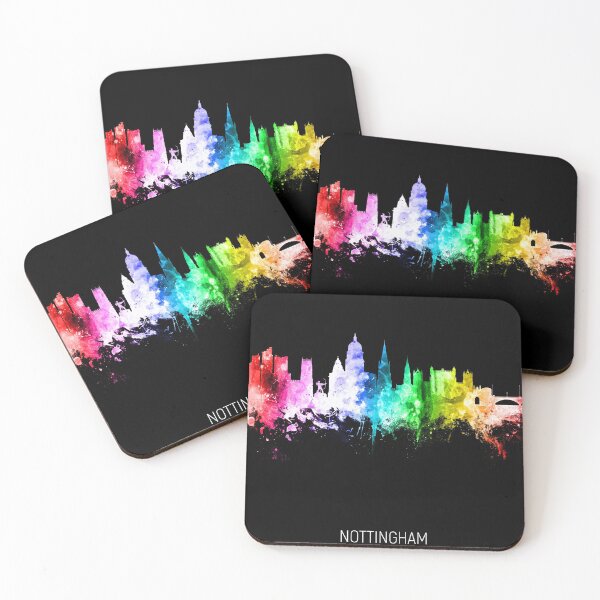 Item preview, Nottingham England Skyline designed and sold by ArtPrints.