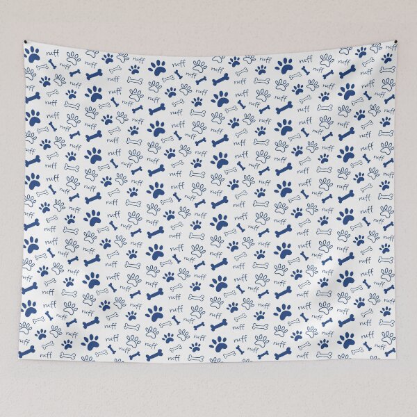 Item preview, 'Dog Paws, Bones and Ruff Ruff' for Dog Lovers. designed and sold by Zentropik.