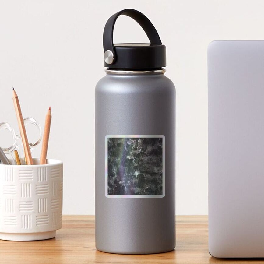 Item preview, Holographic Sticker designed and sold by MyTribePatterns.