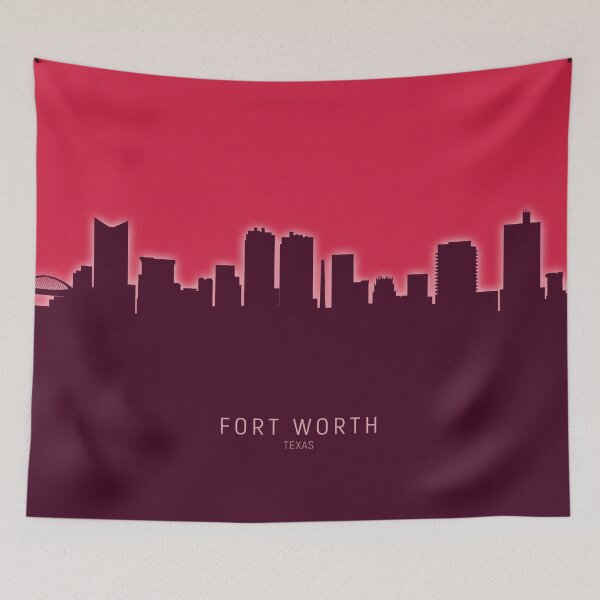 Item preview, Fort Worth Texas Skyline designed and sold by ArtPrints.