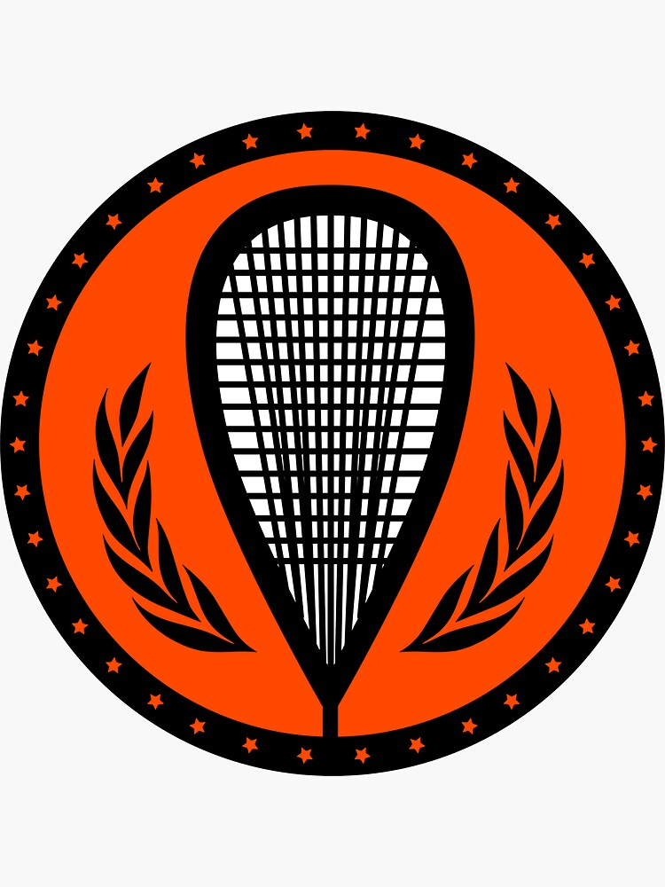 "Olive Branch Squash Racket Design" Sticker by Hermy78 Redbubble