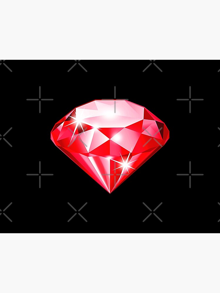 red diamond crystal