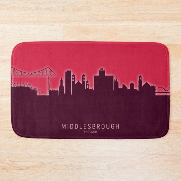 Item preview, Middlesbrough England Skyline designed and sold by ArtPrints.
