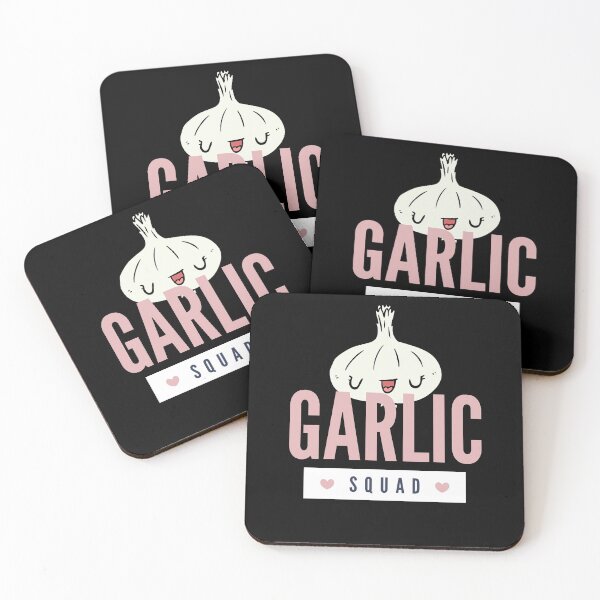 Item preview, Garlic Squad - Cute Women Vegan Gift designed and sold by Radu Matei.