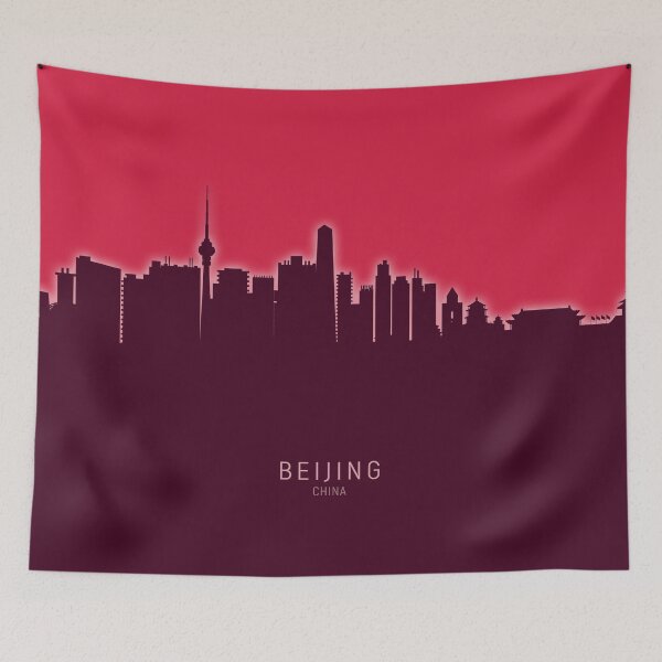 Item preview, Beijing China Skyline designed and sold by ArtPrints.
