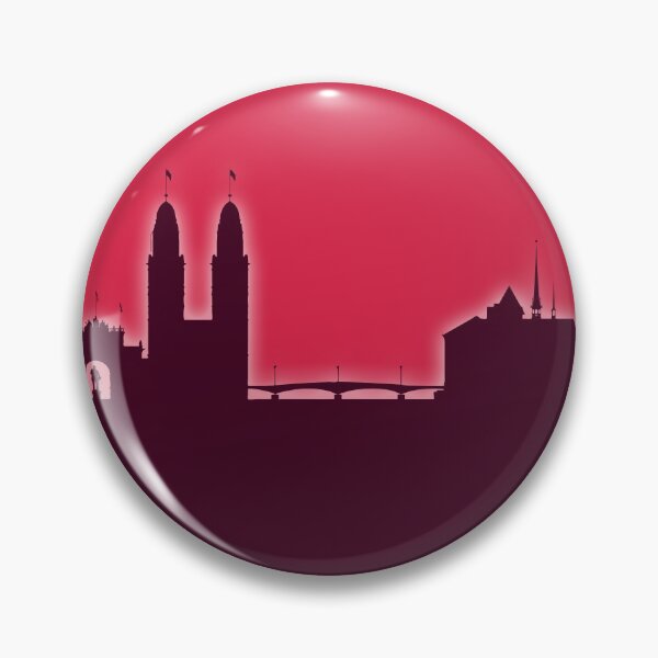 Item preview, Zurich Switzerland Skyline designed and sold by ArtPrints.