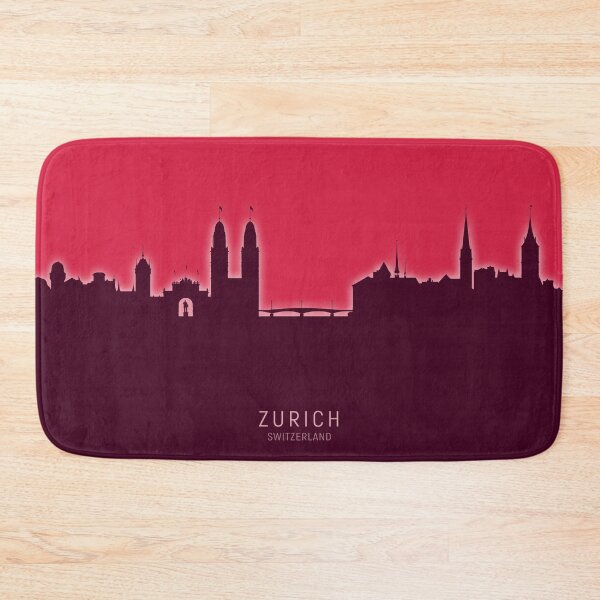 Item preview, Zurich Switzerland Skyline designed and sold by ArtPrints.