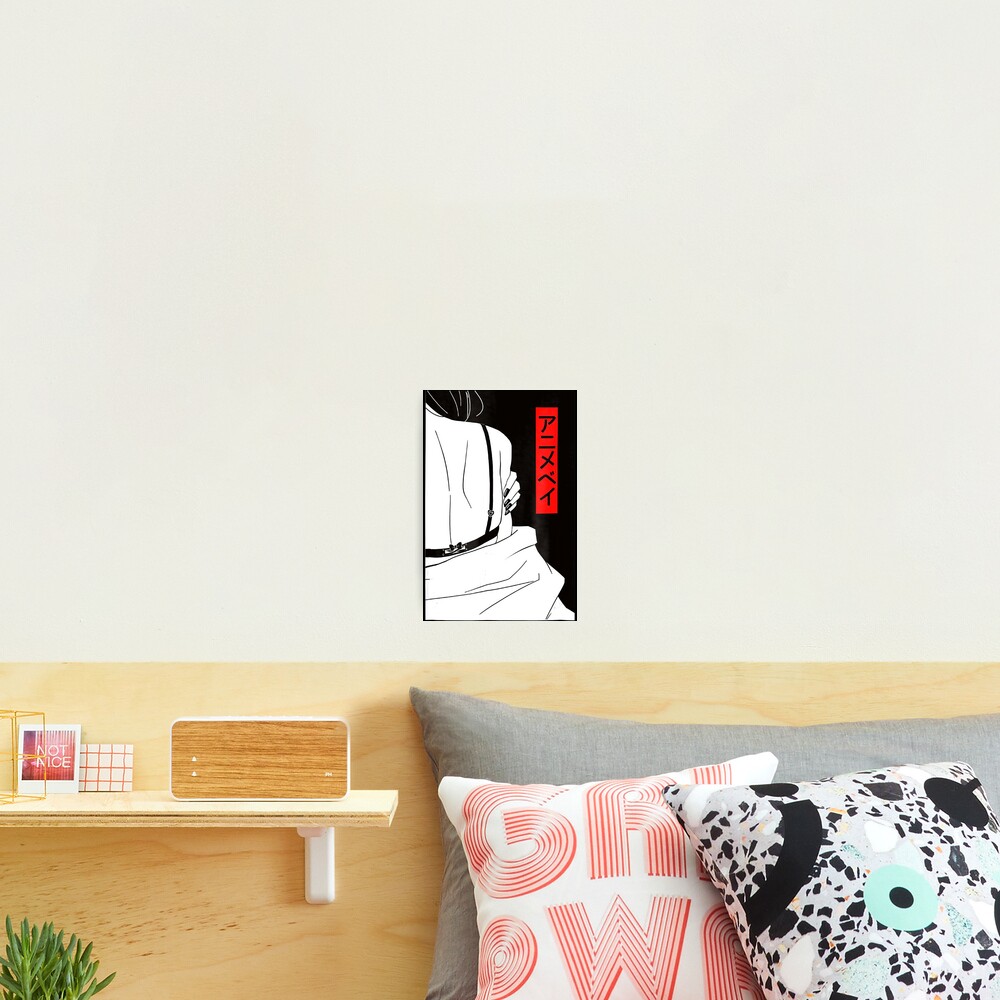 Lámina fotográfica «Lascivo anime chica pantimedias gotero» de