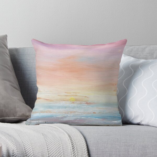 Peinture marine Coussin