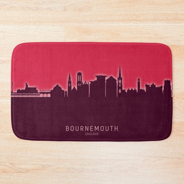 Item preview, Bournemouth England Skyline designed and sold by ArtPrints.