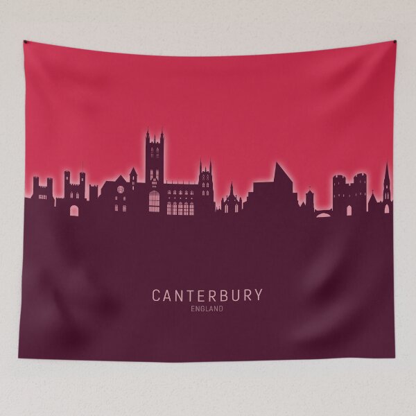 Item preview, Canterbury England Skyline designed and sold by ArtPrints.