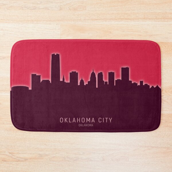 Artikelvorschau, Skyline von Oklahoma City entworfen und verkauft von ArtPrints.