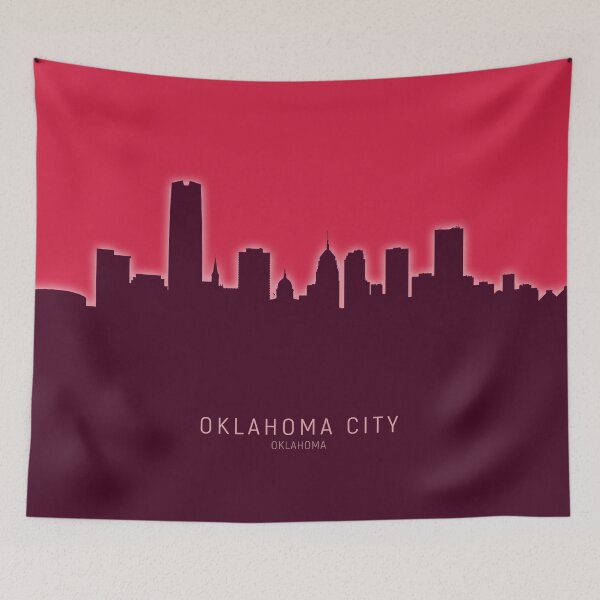 Aperçu de l'œuvre Horizon d'Oklahoma City créée et vendue par ArtPrints.