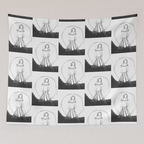 Item preview, princess silhouette  designed and sold by graphicgal.