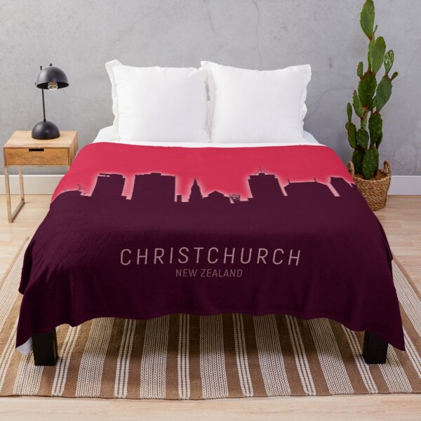 Item preview, Christchurch New Zealand Skyline designed and sold by ArtPrints.