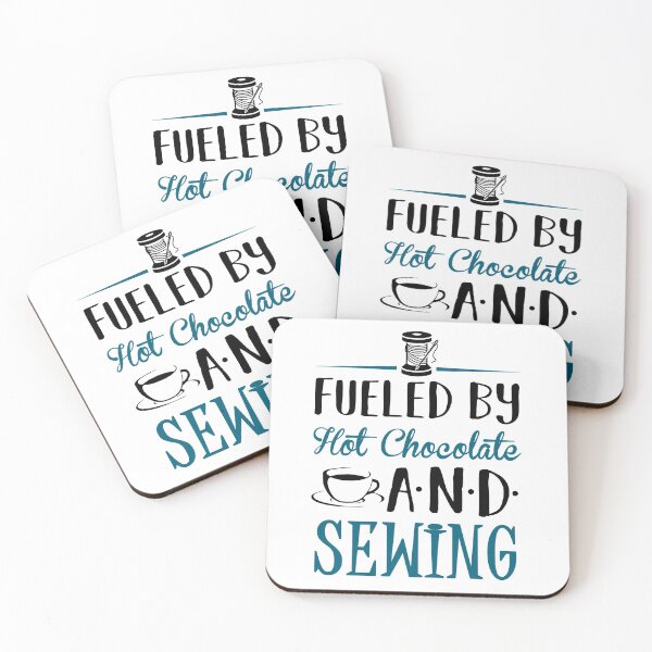 Item preview, Fueled by Sewing and Hot Chocolate designed and sold by KsuAnn.
