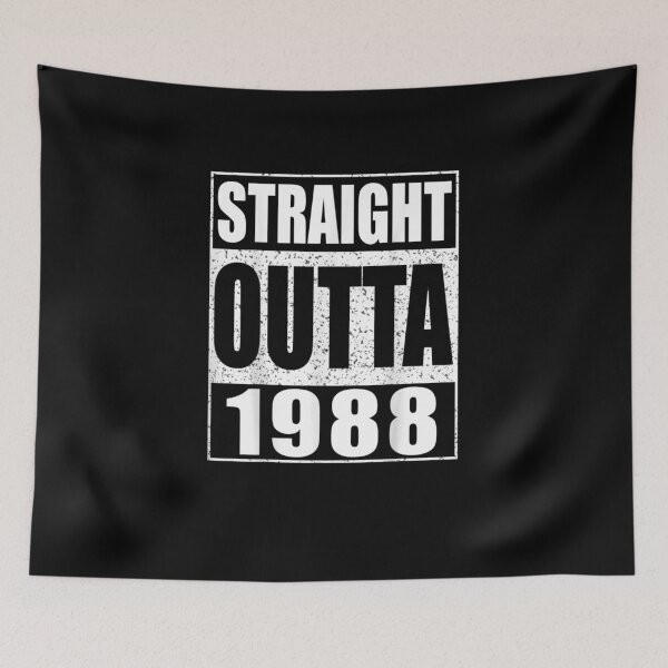 Item preview, Straight Outta 1988 32nd Birthday Gift designed and sold by Bethany0079.