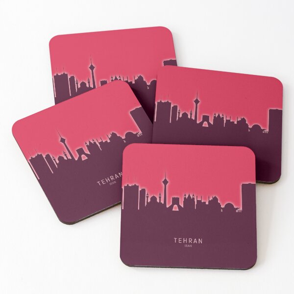 Item preview, Tehran Iran Skyline designed and sold by ArtPrints.