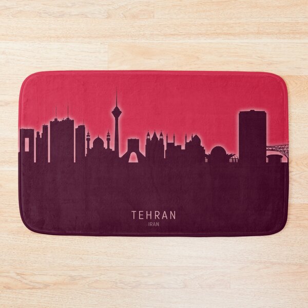 Item preview, Tehran Iran Skyline designed and sold by ArtPrints.
