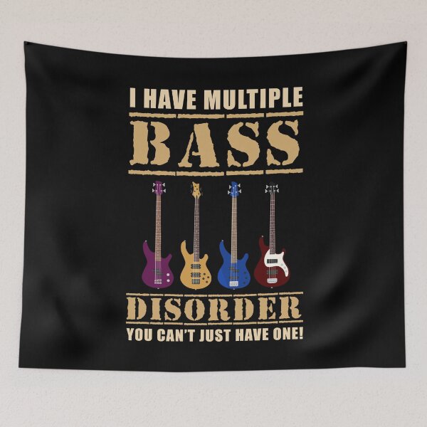 Item preview,  who can't just have a bass. A fun gift for bass guitarists. designed and sold by bestshirtdesign.