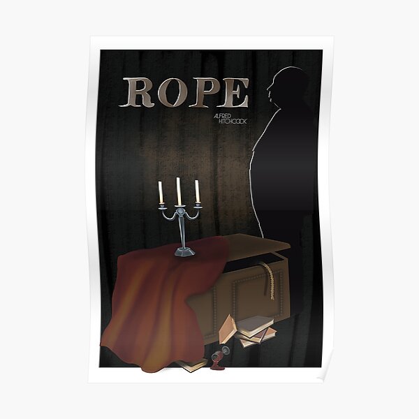 Alfred Hitchcock Rope Poster