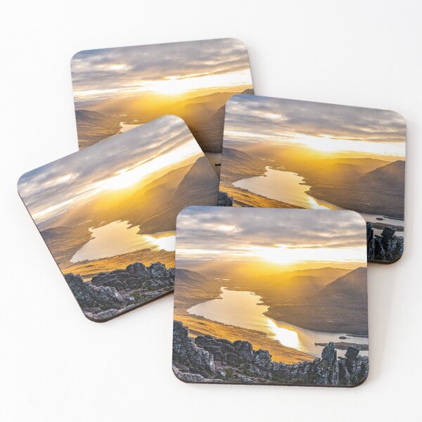 Item preview, Sunrise from Stac Pollaidh designed and sold by ScotLandscapes.