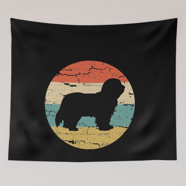 Item preview, Bearded Collie  Vintage Retro designed and sold by rafaeltto.