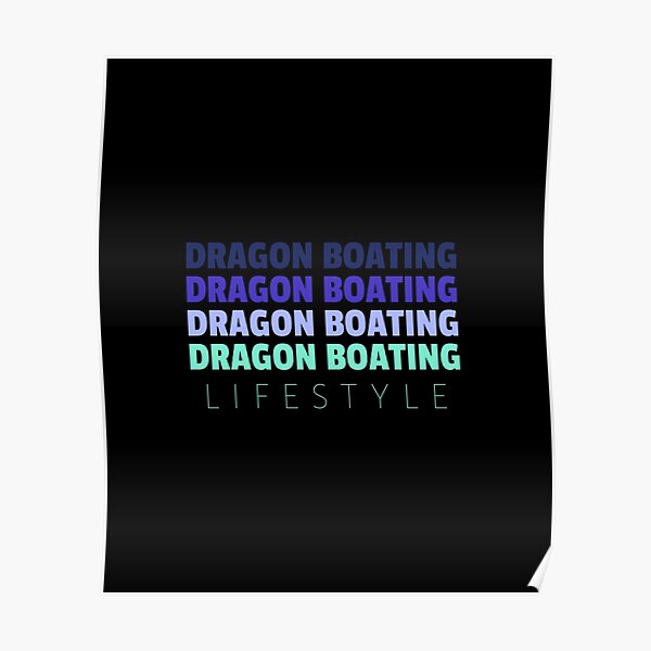 Dragon Boating Lifestyle Poster