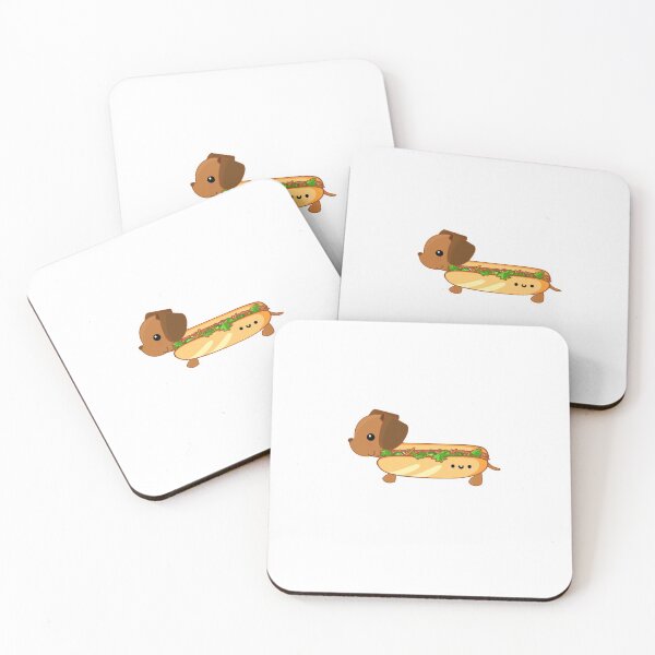 Item preview, Dachshund Banh Mi designed and sold by subtleanimals.
