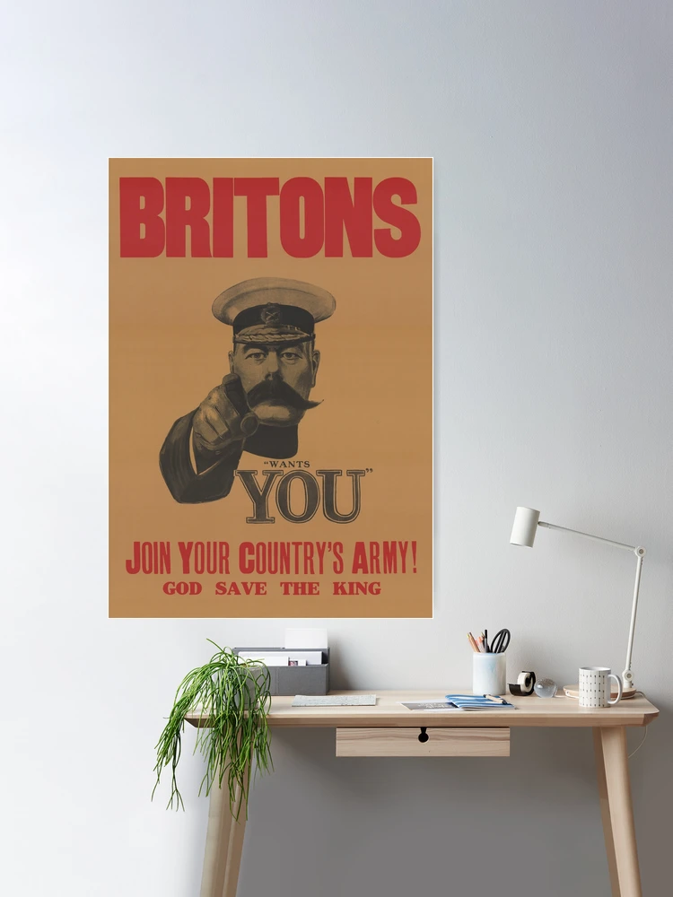 Lord Kitchener Wants You Poster Poster for Sale by Ravensclaw3