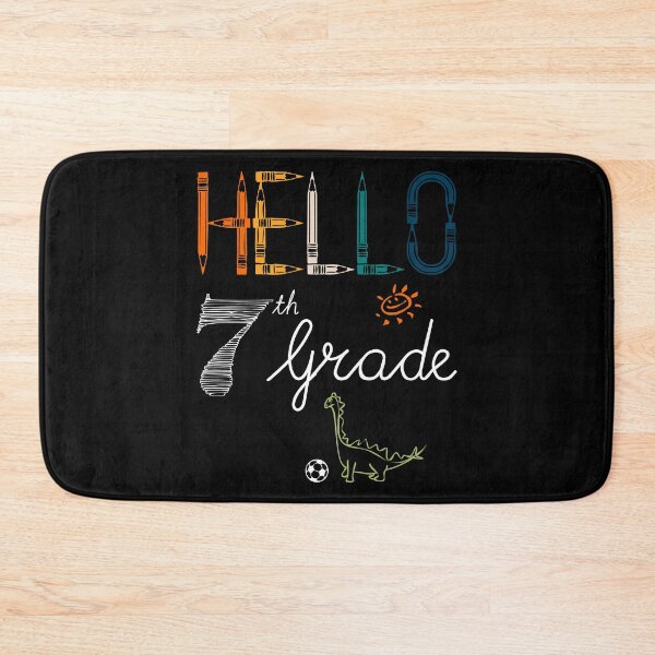 Item preview, Hello 7th Grade - Funny Vintage Dinosaur First Day of School Gift designed and sold by r-silver.