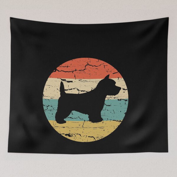 Item preview, West Highland Terrier Westie  Vintage Retro designed and sold by rafaeltto.