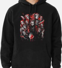 Jason Voorhees (Many faces of) Pullover Hoodie