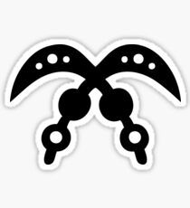 akofena afrique Sticker