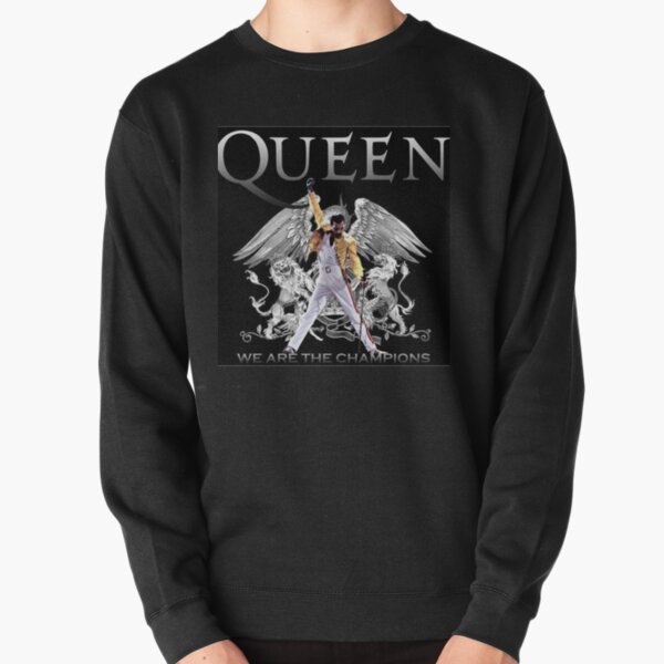 queen we are the champions sweatshirt