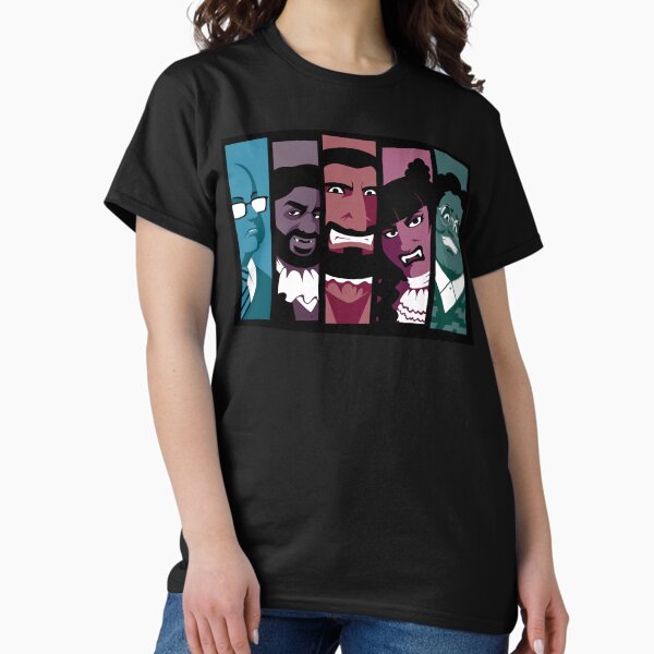 Vista previa del artículo con la obra «Lo que hacemos en las sombras: bloques de colores», diseñado y vendido por VictorianClam.