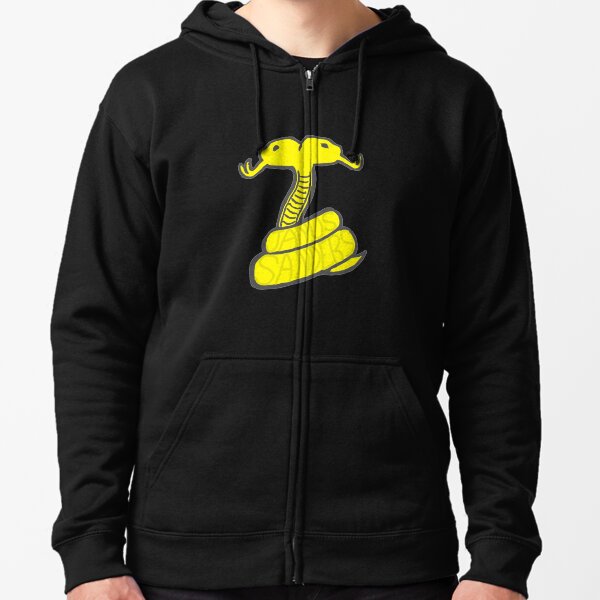 Thomas Sanders Sides Janus Deceit Yellow Logo Snake Snakes Zipped Hoodie